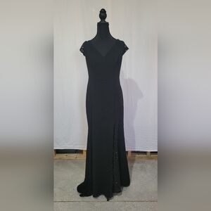 Ever Pretty Black Maxi Dress with Slit